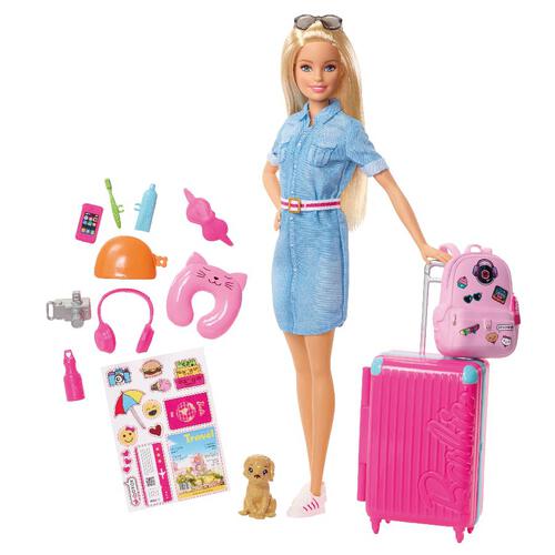 Barbie Travel Doll Bonus pack