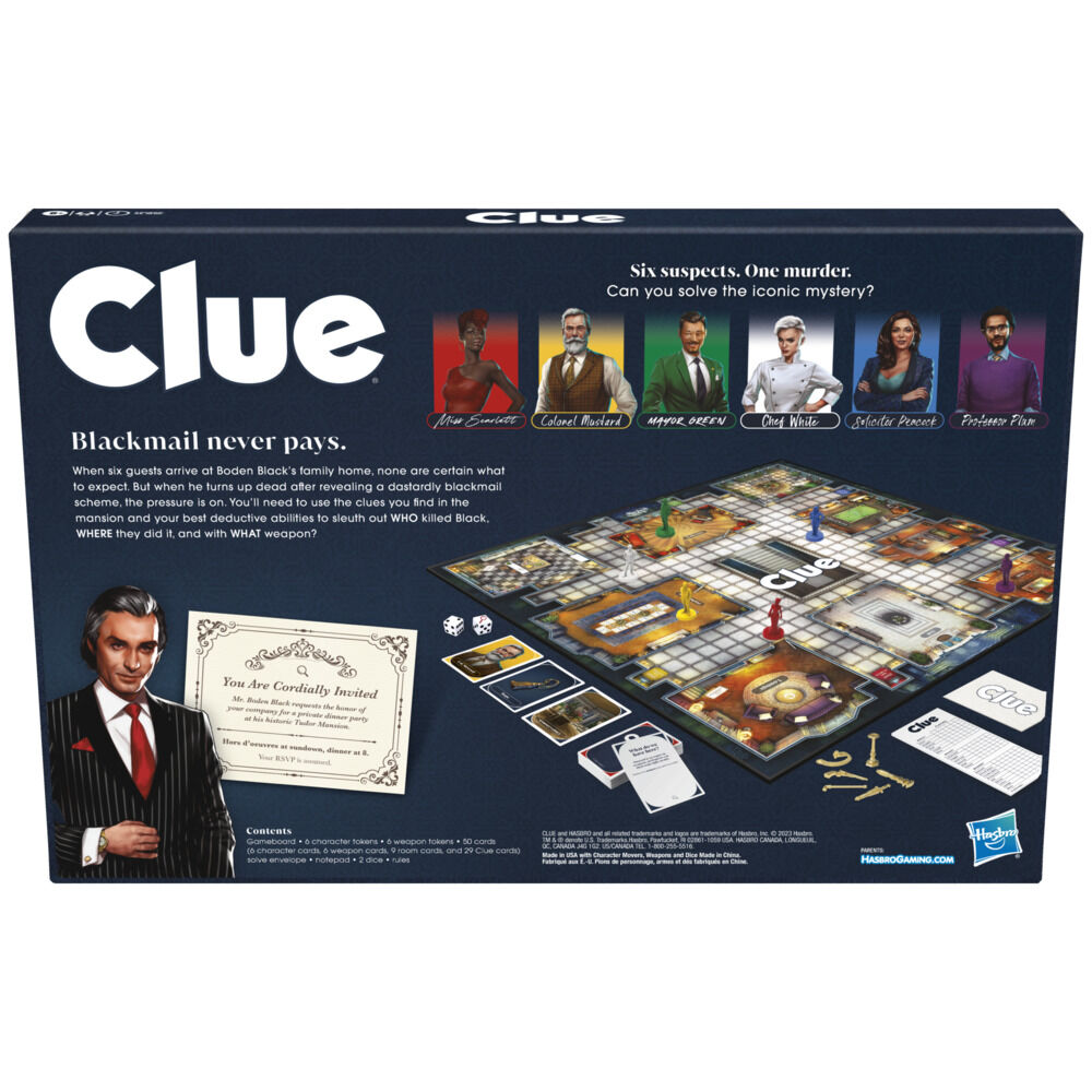 Clue Classic Refresh Version | Toys”R”Us – Hong Kong