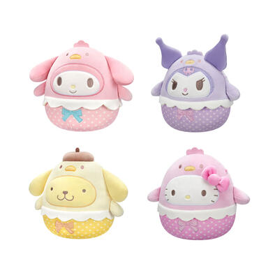 Squishmallows Sanrio 8"春季系列毛絨公仔 - 隨機發貨
