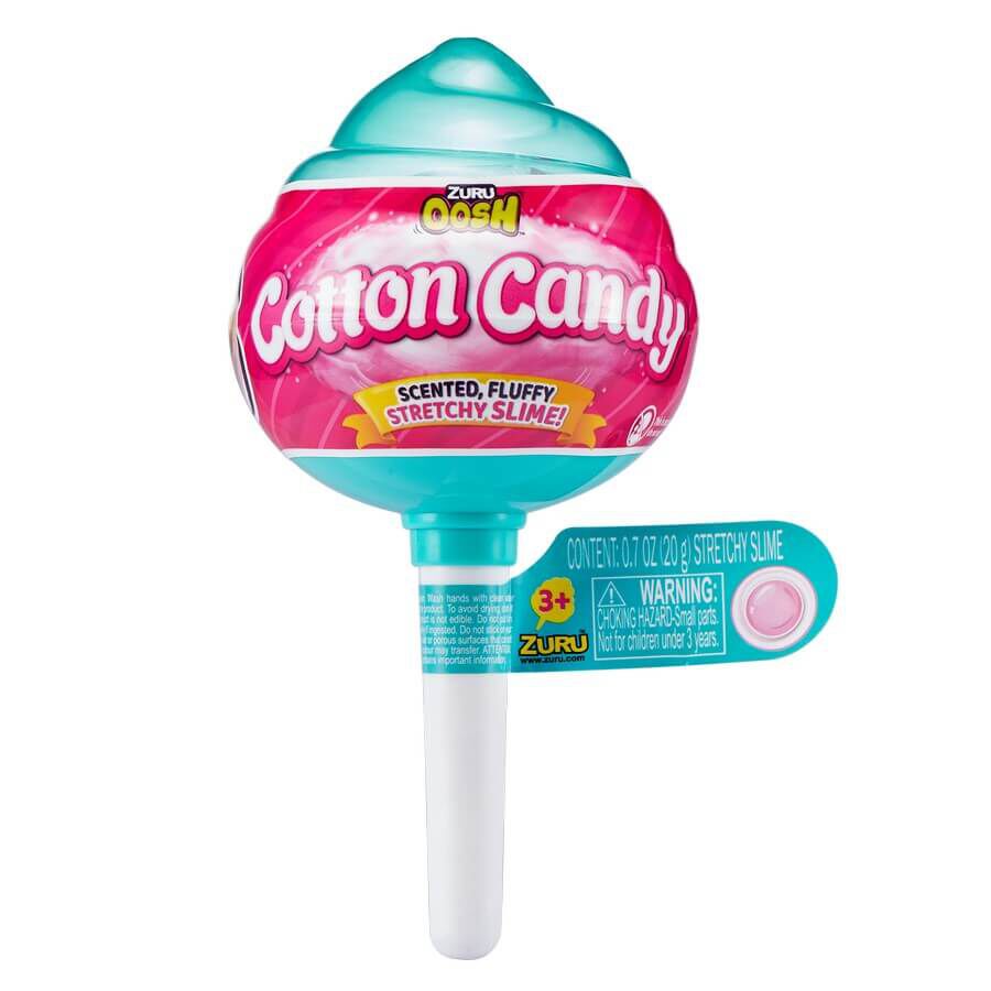 Zuru Oosh Cotton Candy Scented Fluffy Stretchy Slime Small Assorted Toys R Us Hong Kong Official Website