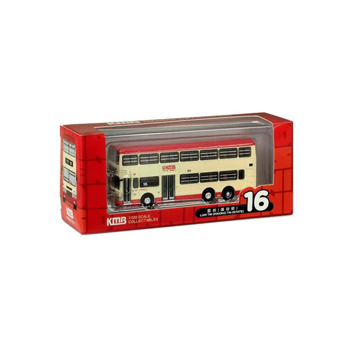 KMB九巴 1:120模型 - 丹尼士巨龍巴士十一米 (路線16)
