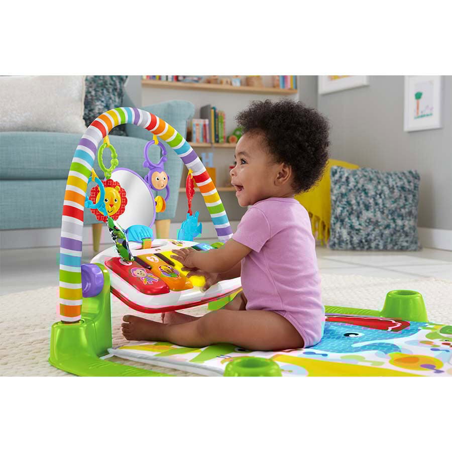 Fisher Price Deluxe Kick Play Piano Gym Toys