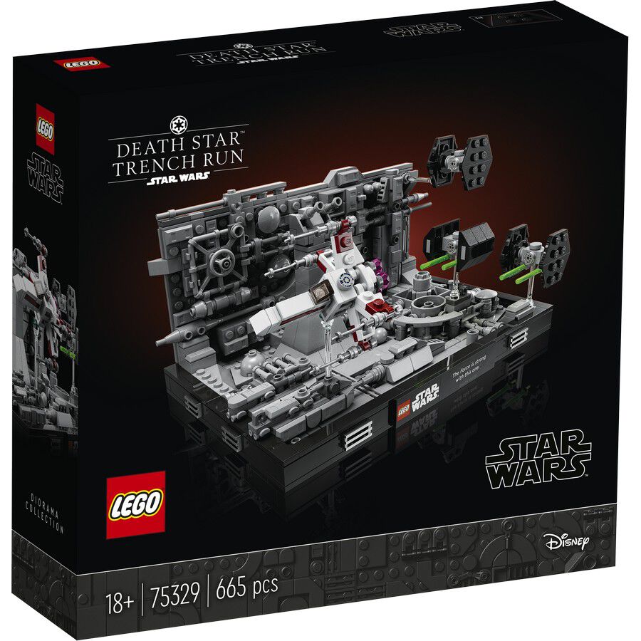 LEGO Star Wars Death StarTrench Run Diorama 75329 Toys