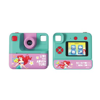 i-Smart Disney Kids Print Camera Ariel