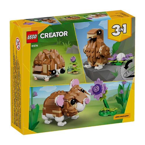 LEGO樂高創意系列 可愛倉鼠和花朵 31376