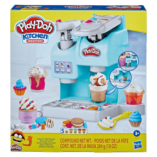 Play-Doh 培樂多廚房創作系列繽紛咖啡店玩具套裝
