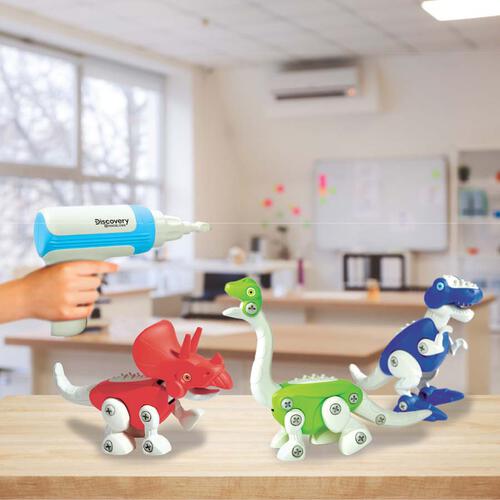 Discovery Mindblown Toy Construction Set 3pc Dino