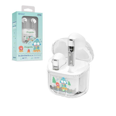 XPower Sanrio 水怪 BSE10 透明真無線藍牙5.3藍牙耳機