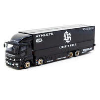  Tarmac Works 車仔 1/64 Mitsubishi Fuso Super Great LB-TRUCKS Black - TRUCK64