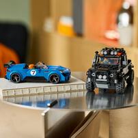 LEGO樂高超級賽車系列 Jaguar Project 7 & Land Rover Defender 77264