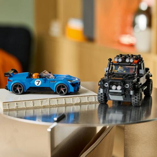 LEGO樂高超級賽車系列 Jaguar Project 7 & Land Rover Defender 77264