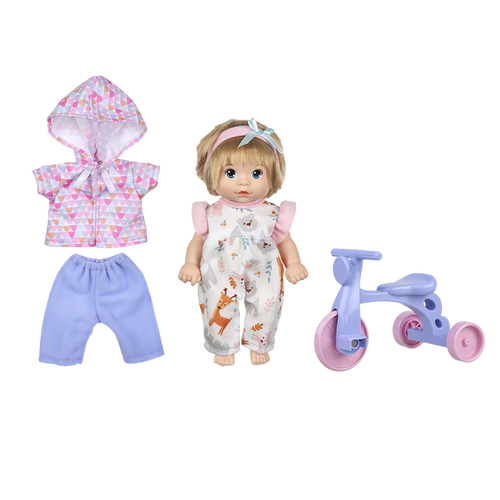 Baby Blush Mini Love's Tricycle Fun Doll Set