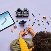 LEGO樂高 Wednesday 黑色大理花 76784