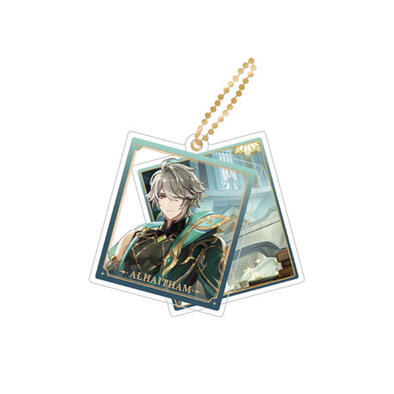 原神‧須彌城主題系列 雙片亞克力人物掛件-艾爾海森
