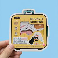 Brunch Brother早午餐兄弟 行李箱貼紙