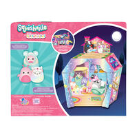 Squishmallows Squishville 收藏組合套裝 (睡衣派對場景)