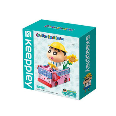 Qman Keeppley 蠟筆小新迷你貓咪校巴