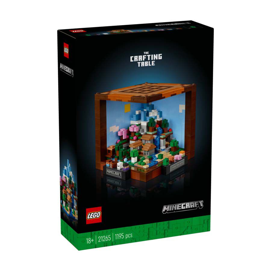 LEGO Minecraft The Crafting Table 21265 Toys R Us Hong Kong Official Website