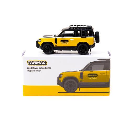 Tarmac Works Diecast 1/64 Land Rover Defender 90 Trophy Edition