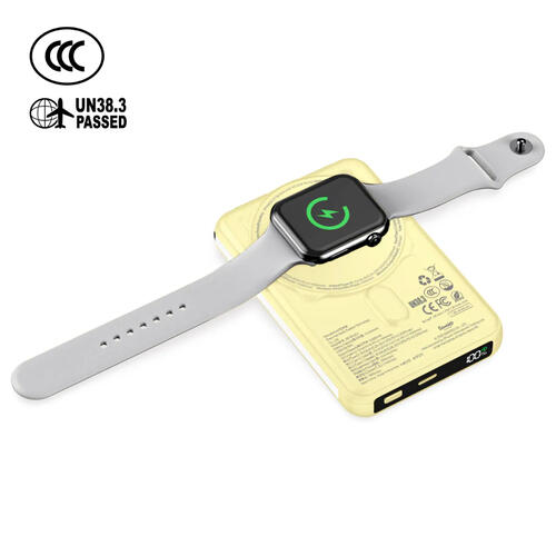 (特別訂購)XPower x Sanrio Pompompurin M10C+ 6合1 10000mAh多功能迷你20W PD3.0+磁吸無線快充移動電源