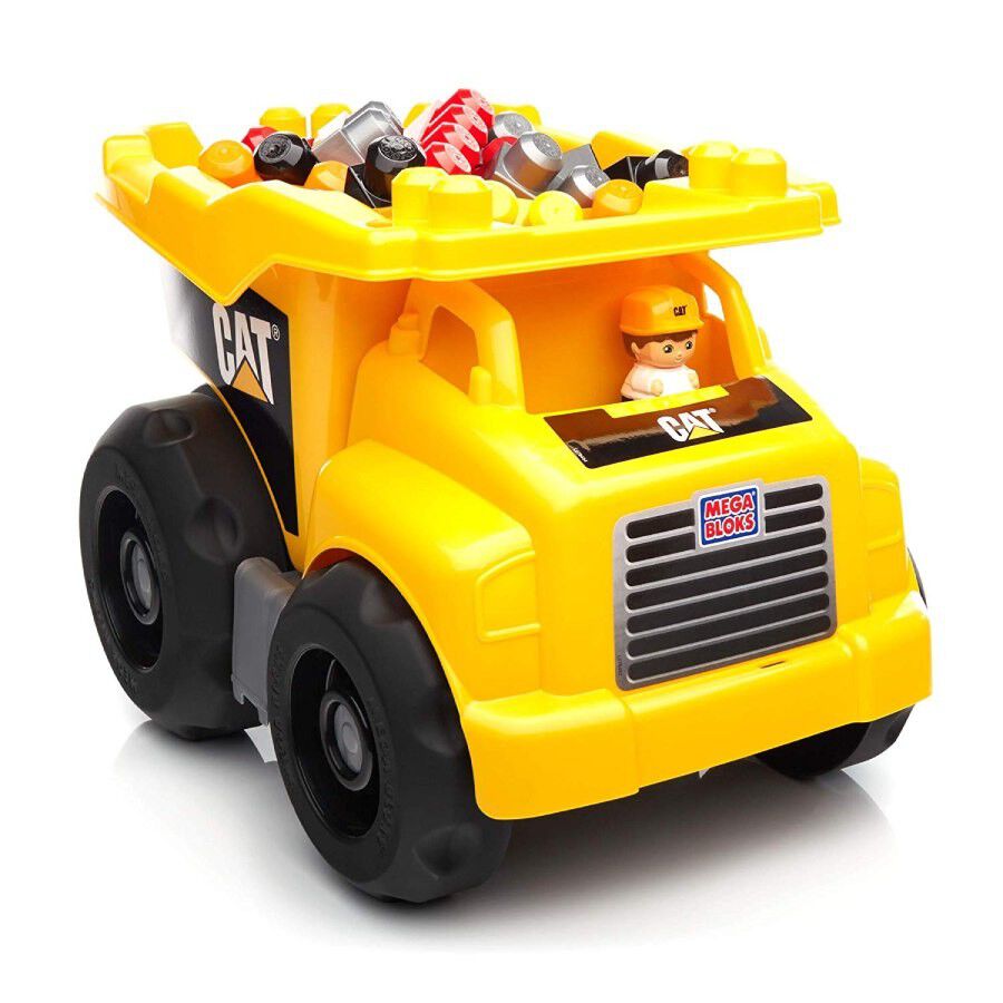 mega bloks cat dump truck