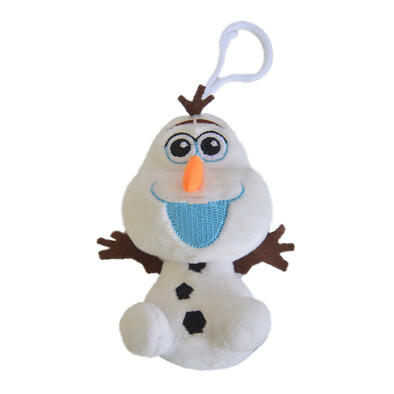 Disney Frozen迪士尼魔雪奇緣 Q版雪寶毛公仔掛飾（歡樂款）