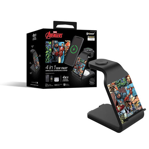 Xpower X Avengers Collection 4 In 1 Wireless Charger
