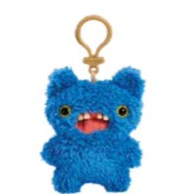Fuggler毛絨掛飾系列-尖叫怪(藍色)