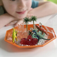 4M Dino Crystal Terrarium