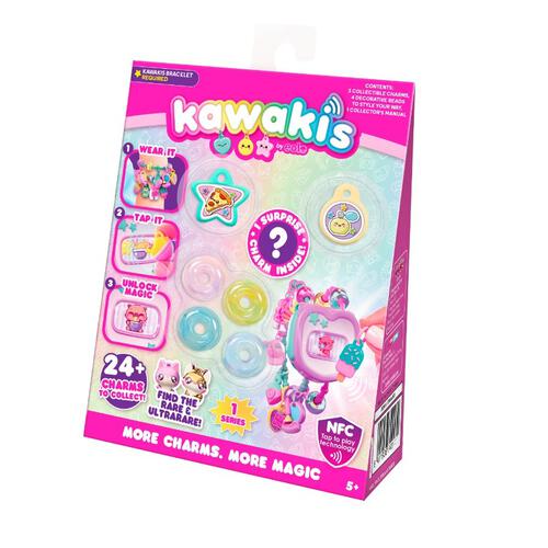 Kawakis Interactive Charms 3 Pcs Set - Blind Box (1 Pack)