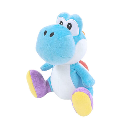 Nintendo Super Mario All Star Collection Plush - Light Blue Yoshi (20cm)