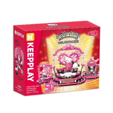 Qman Hello Kitty 50Th Anniversary Kawaii