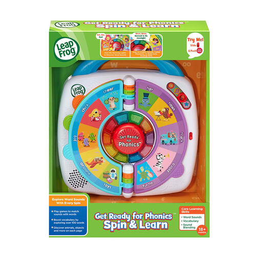 LeapFrog Get Ready for Phonics Spin & Learn