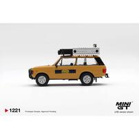  (Pre-order) MINI GT Range Rover 1981 Camel Trophy Sumatra K.Stoppa & A.Valldorf /Blister Packaging (Expected July 2026)