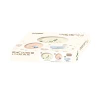 姆明陶瓷3件套裝餐具