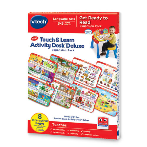 Vtech Touch & Learn Activity Desk Deluxe Expansion Pack - Get Ready to Read