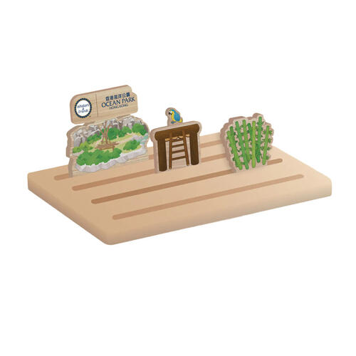 Curios 海洋公園排排疊木製積木