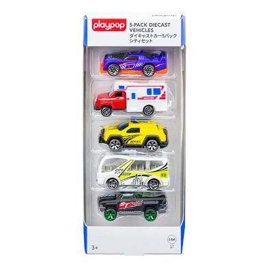 playpop 5件裝城市車仔系列