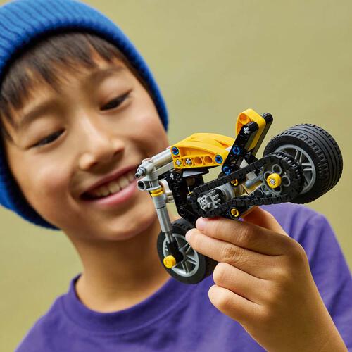LEGO樂高機械組系列 黃色電單車 42225