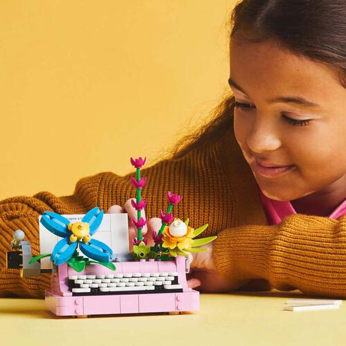 LEGO樂高創意系列 花飾打字機 31169