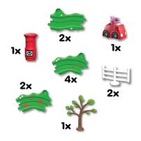 Peppa Pig Whizz-Around - Peppa's Little Red Car Set