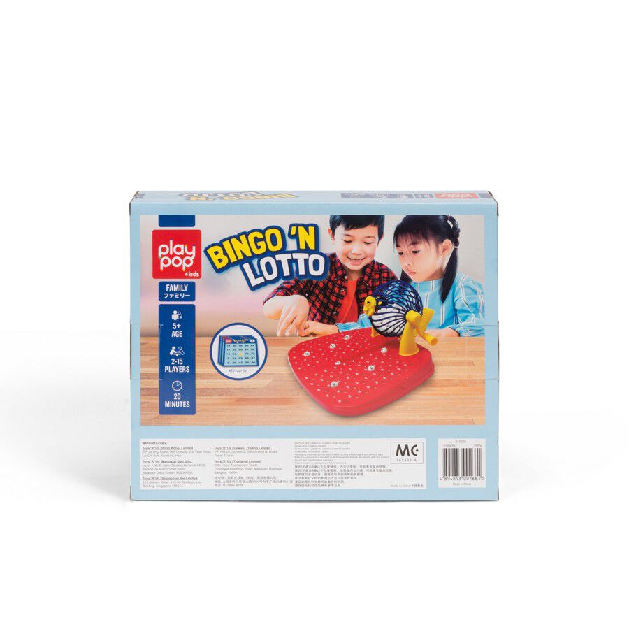 Play Pop Bingo n Lotto Toys