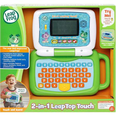Leapfrog跳跳蛙 二合一點屏益智學習小電腦 (綠色)