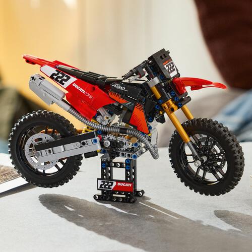 LEGO Technic Ducati Desmo450 MX Factory Motorcycle
