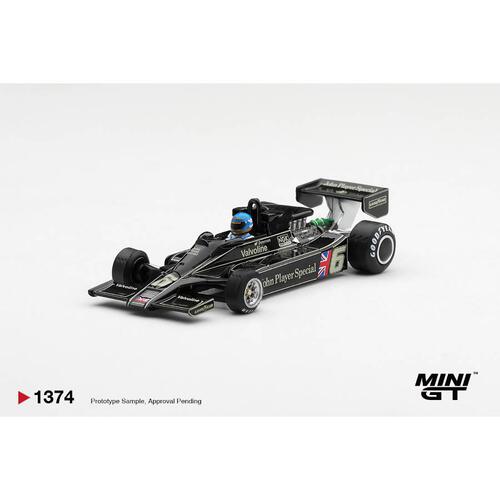 (Pre-order) MINI GT Lotus 78 #6 Ronnie Peterson 1978 S. African Gp Winner / Blister Packaging (Expected February 2027)