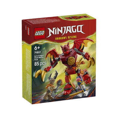LEGO樂高幻影忍者系列 赤地的猛龍機械人戰鬥組 71851