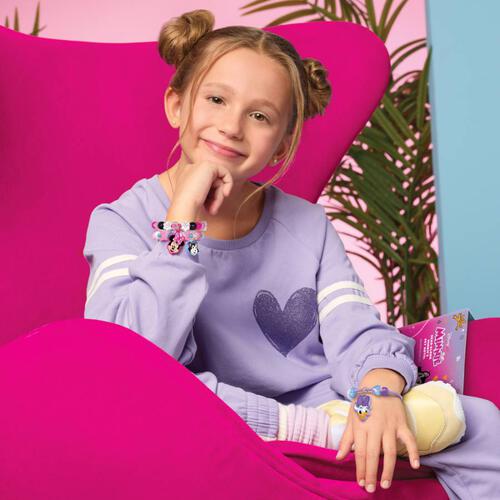 Make It Real Disney Jr's Read-Along 米妮寵物酒店串珠手鐲