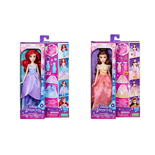 Disney Princess迪士尼公主 生活時裝玩偶混款系列- 隨機發貨