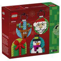 LEGO Iconic 聖誕裝飾掛件精選 40744