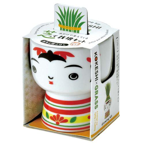 Seishin Kokeshi Grass - Ochobo